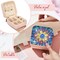 2PC Diamond Art Jewelry Boxes Kits for Adults with Painting Accessories Gem Tools Crystral dots Paint Craft for Girl Women Kids Teen Gifts Mandral Blue